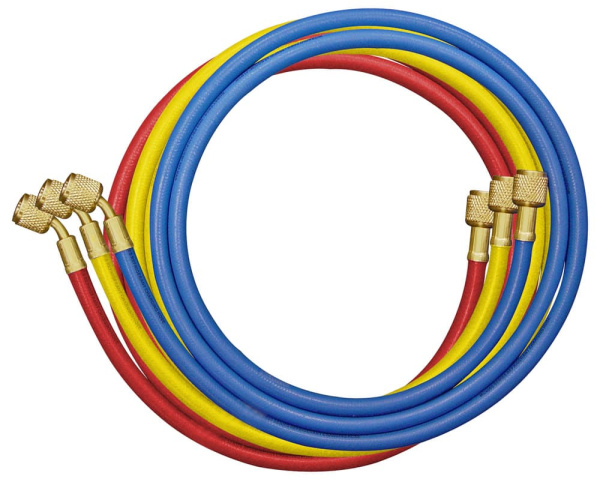Шланг заправочный 240 см Becool (компл. 3 шт.)  R12, R22, R134