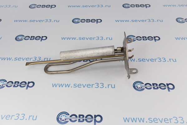 ТЭН для водонагревателя 1000 Вт. M6 Фланец D-125mm 5 отверст.для водонгр. Ariston VELIS (65151226)_2