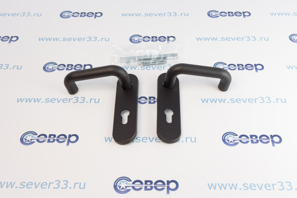 Ручка дверная Fuaro FP.DH 172.0433 NE (9130) 43213_1