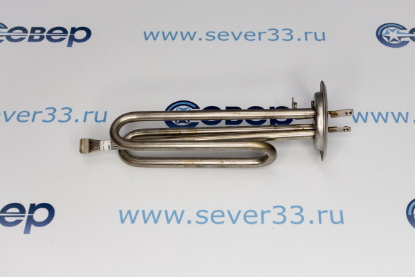 ТЭН RF 1500W, ИТА, нерж, Ø64, М6, клеммы под винт М4, L200_2