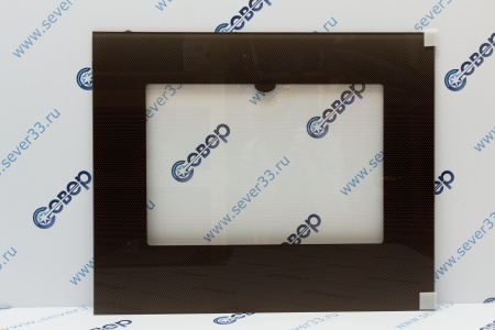 Стекло наружное "GEFEST" мод. 3100, 3200, коричневое, с термоуказателем, 497x408мм  | Продажа, монтаж и обслуживание холодильного оборудования | Север33