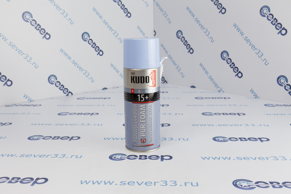 Пена монтажная бытовая Kudo Home 15+, всесезонная, 520 мл_1