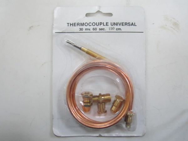 термопара(газ контроль) thermocouple universal 30mv/60 sec/150cm