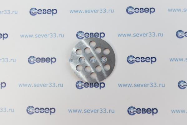 Решетка мясорубки Ротор круп. 8мм. D=54мм, толщина 3мм RT007_1